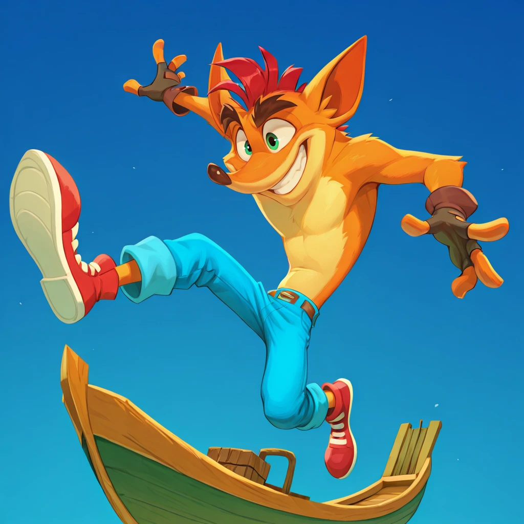 Crash Bandicoot [Illustrious/Pony] Crash Bandicoot 4