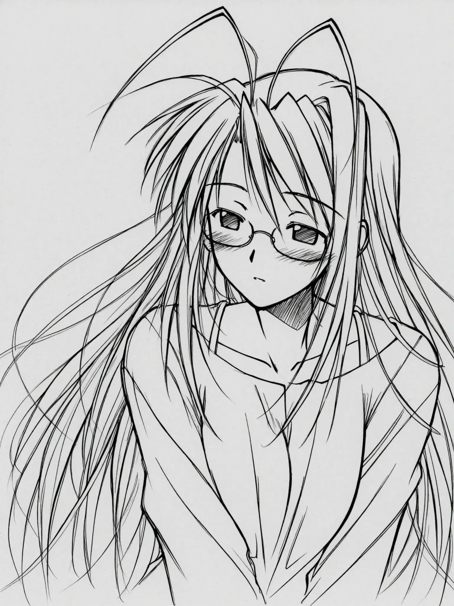 [ken akamatsu] Love Hina Manga Style Illustrious v1.0