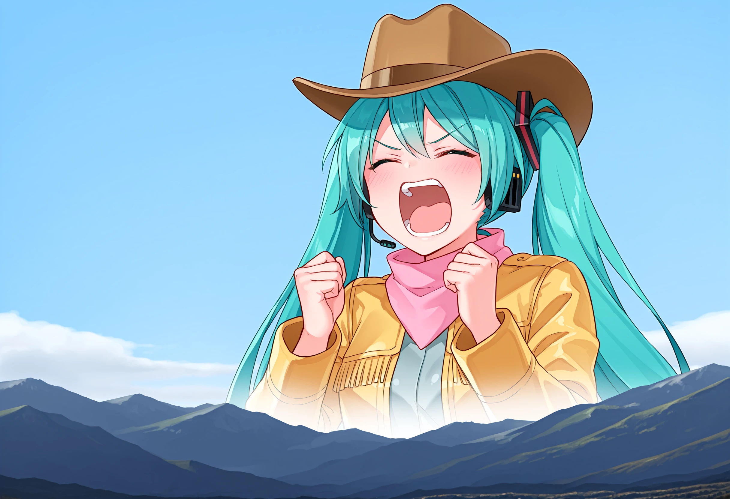Screaming Cowboy - Big Enough (Meme) - Aaaaaaaaaaaaaaaaaaaahhh v1.0