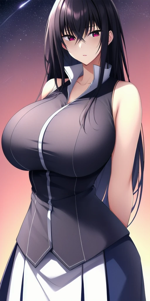 <lora:KazehanaV1:0.7> kazehanasekirei, huge_breasts, standing, solo, sweater, masterpiece, best_quality, detailed_face, detailed_eyes, highres, beautiful, detailed, absurdres,