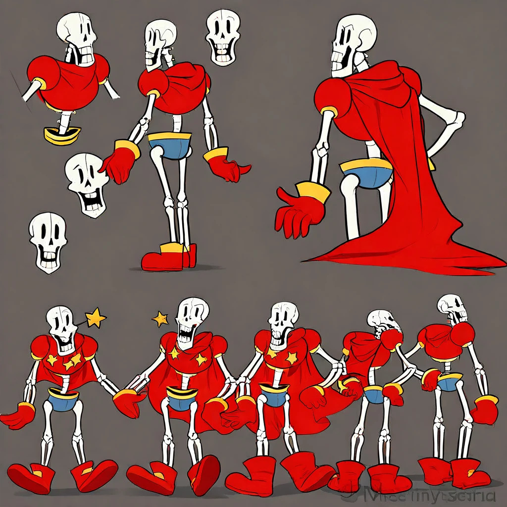 Papyrus Undertale. V1