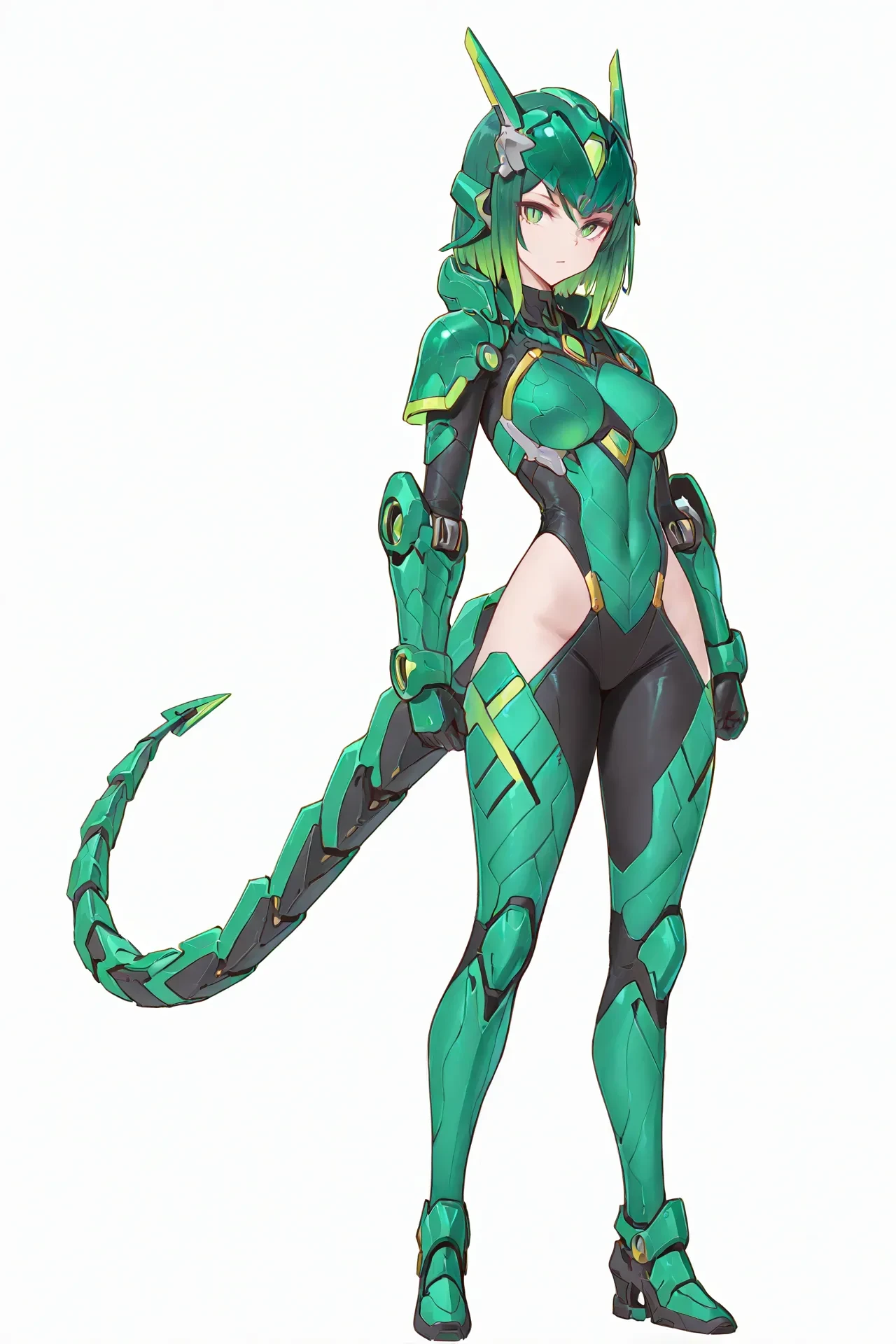 ((best quality)), ((highly detailed)), masterpiece, (detailed eyes, deep eyes), (1girl), (glasses), cowboy shot, ((robot_girl)), robot limbs, robot body, (bronze_(material)), mechanization, (metal skin:1.33), lights, LEDs, wires, cables, shiny skin, doll-like joints, (metallic hair:1.3), (horned helmet, covered face, mask, hidden face, covered mouth, <lora:solidEyes_v70:1>, yellow eyes, solid eyes, colored sclerae, holding guns, <lora:ConceptMechanical_v10:.75>, Mechanical_tentacles, (in a dense forest, forest canopy), <lora:r-mk:1>, furry