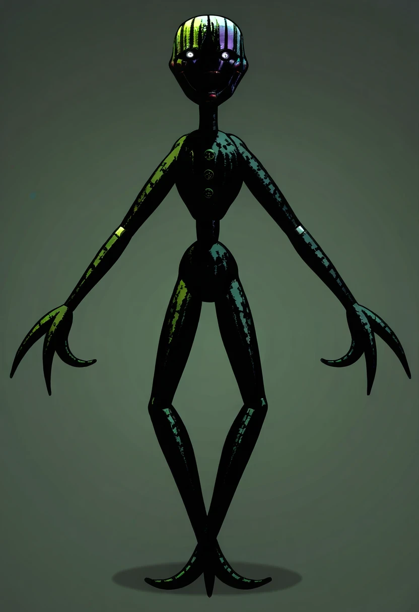 Box head, character sheet, Full body, full of details, highly detailed, depth, many parts, cartoon with gray eyes and a gray body, elongated arms, elongated figure, neutral pose, humanoid form, humanoid shape, zoomed out full body, arms extended, distant full body view, full entire body fun pose, full body, fully body pose, gray Silhouette girl full body pose, serpentine pose gesture, gray eyes, boob, no human, smile, no ear, no nose, stickman girl, cartoon drawing of a woman, happy female alien, alien girl, alien forms, female humanoid creature, humanoid form, character design humanoid, humanoid character, character model sheet, concept character, several character designs, purple eyes, full body female, cell shaded adult animation, No human, No robot