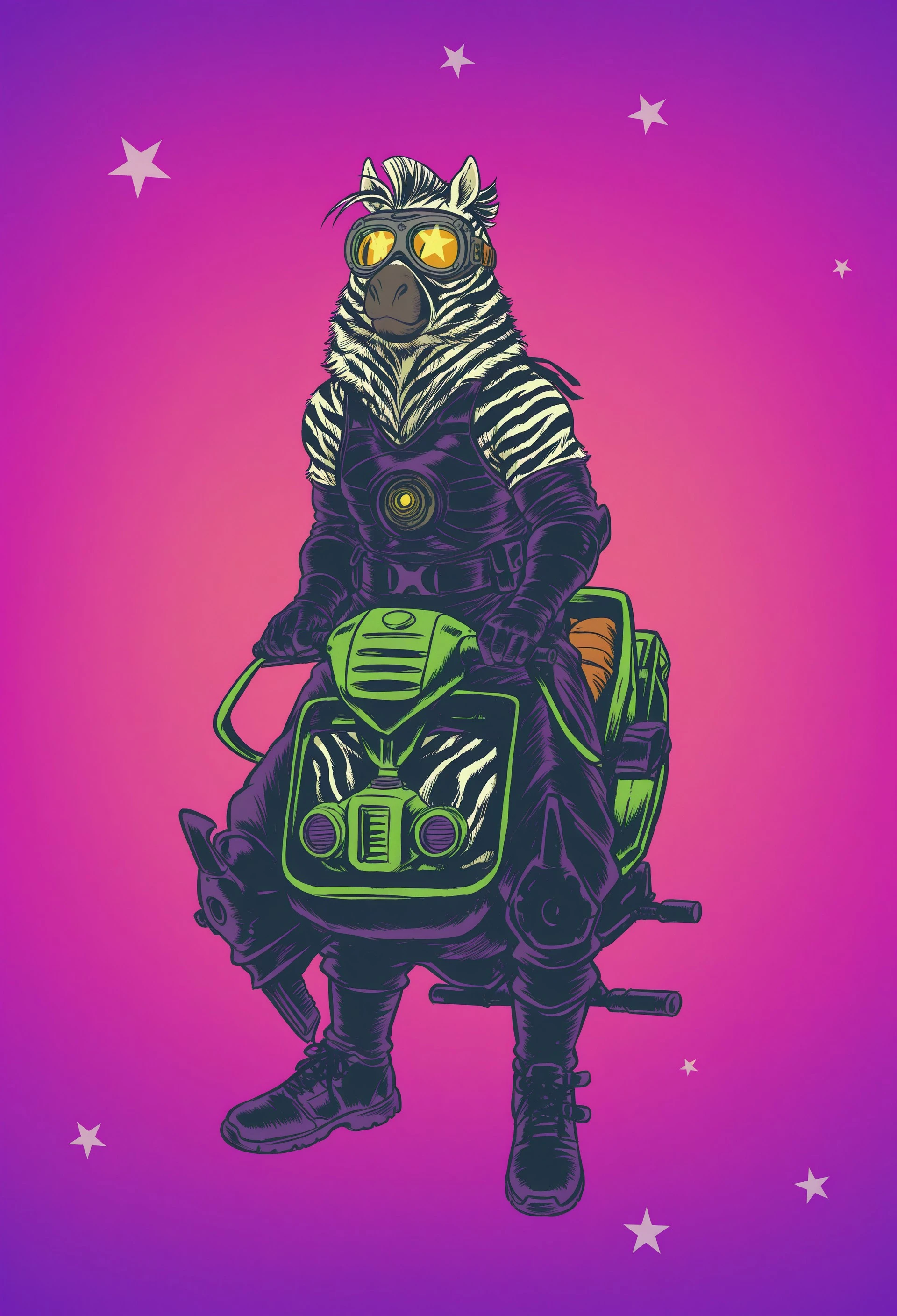 The Zebra Striped menace