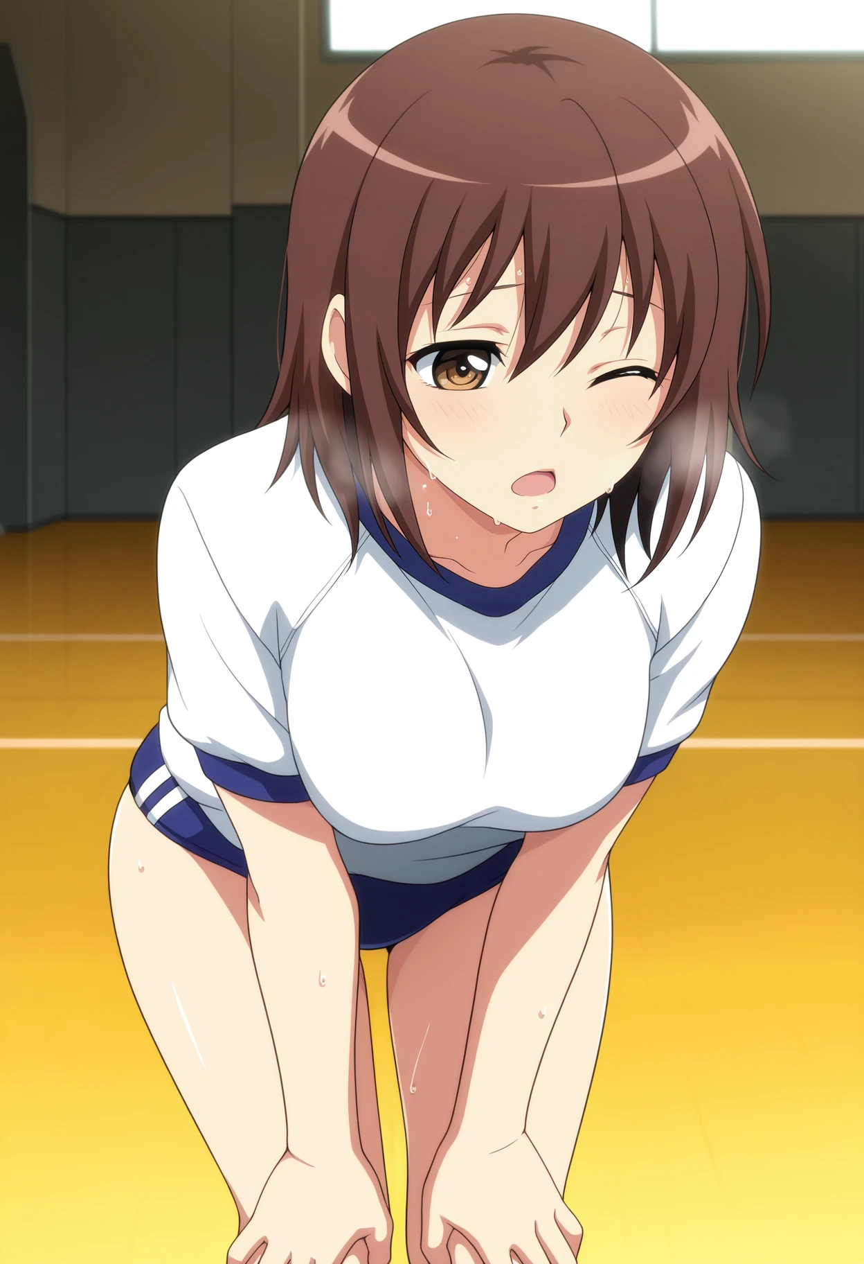 Uraraka Ochako、Men are surrounding a girl while holding their dicks、Teasing Smile、ejaculation、ちんこから、at the park、Bukkake for girls、Thick thighales are huddled、Blowjob、vaginal sex,Standing doggy style、Ahegao、Men grabbing women's breasts、Big Breasts、Big Tits、An excited look、Gym suit