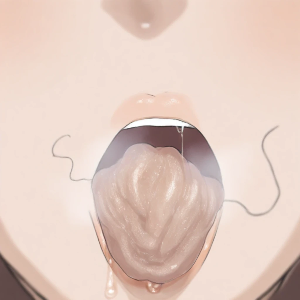 pubic hair With Mouth-口元付近の抜け隠毛 V1