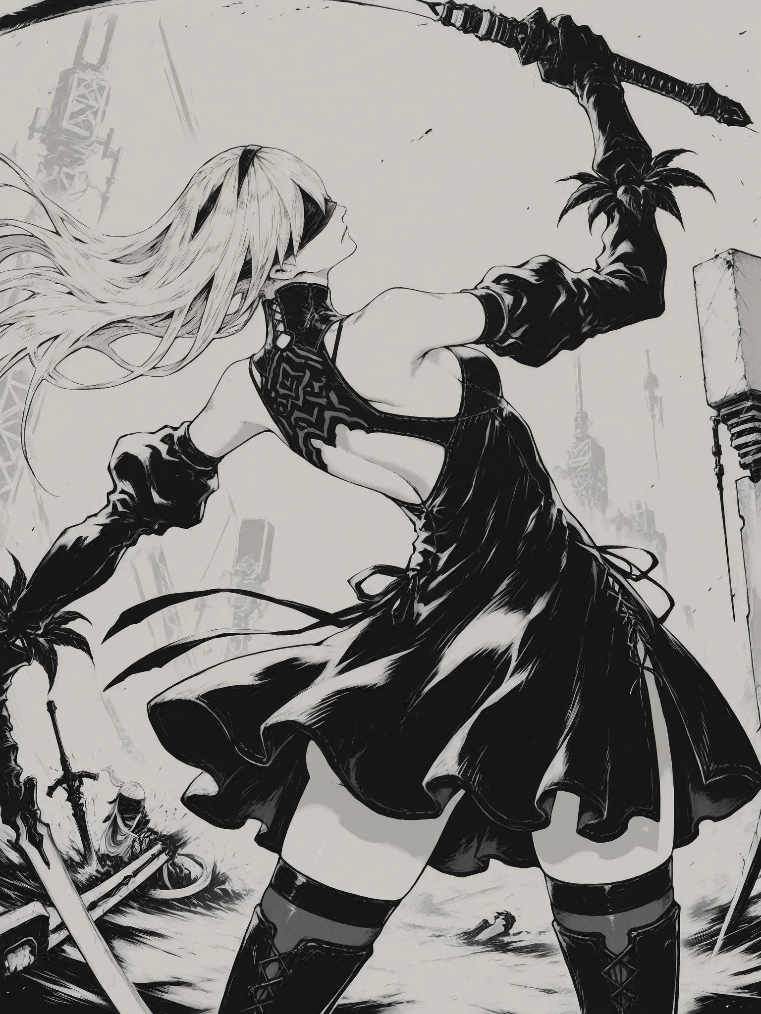 World of Nier art style V1