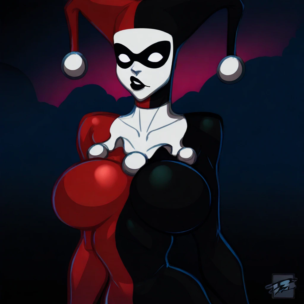 score_9, score_8_up, score_7_up, shaded BREAK 1futanari and 1girl, futanari Bonnie having sex with Shego, red hair, shiny black eyes, white skin, thick black slave collar around neck, long hair, black hair, red eyes, white skin, long hair, v-shaped eyebrows, smug, looking at viewer, topless, bottomless, fully naked, fully nude, girl bouncing on futanari's lap, squirting liquid, penetration from behind, huge penis penetrating vagina from behind, sex scene, vagina spread by huge penis from behind girl, vagina leaking liquid, blushing, screaming from ecstasy, tongue out, eyes looking up in climax, hand squeezing breast, fingers squeezing breast, fingers teasing nipple, pulling nipple, bodies touching, large breasts, huge breasts, round full breasts, super thin waist, heart shaped hips, kissing, Bonnie's penis penetrating Shego's vagina, Shego straddling Bonnie while being penetrated, sexual intercourse, sensual scene, outdoors, sunset, balcony