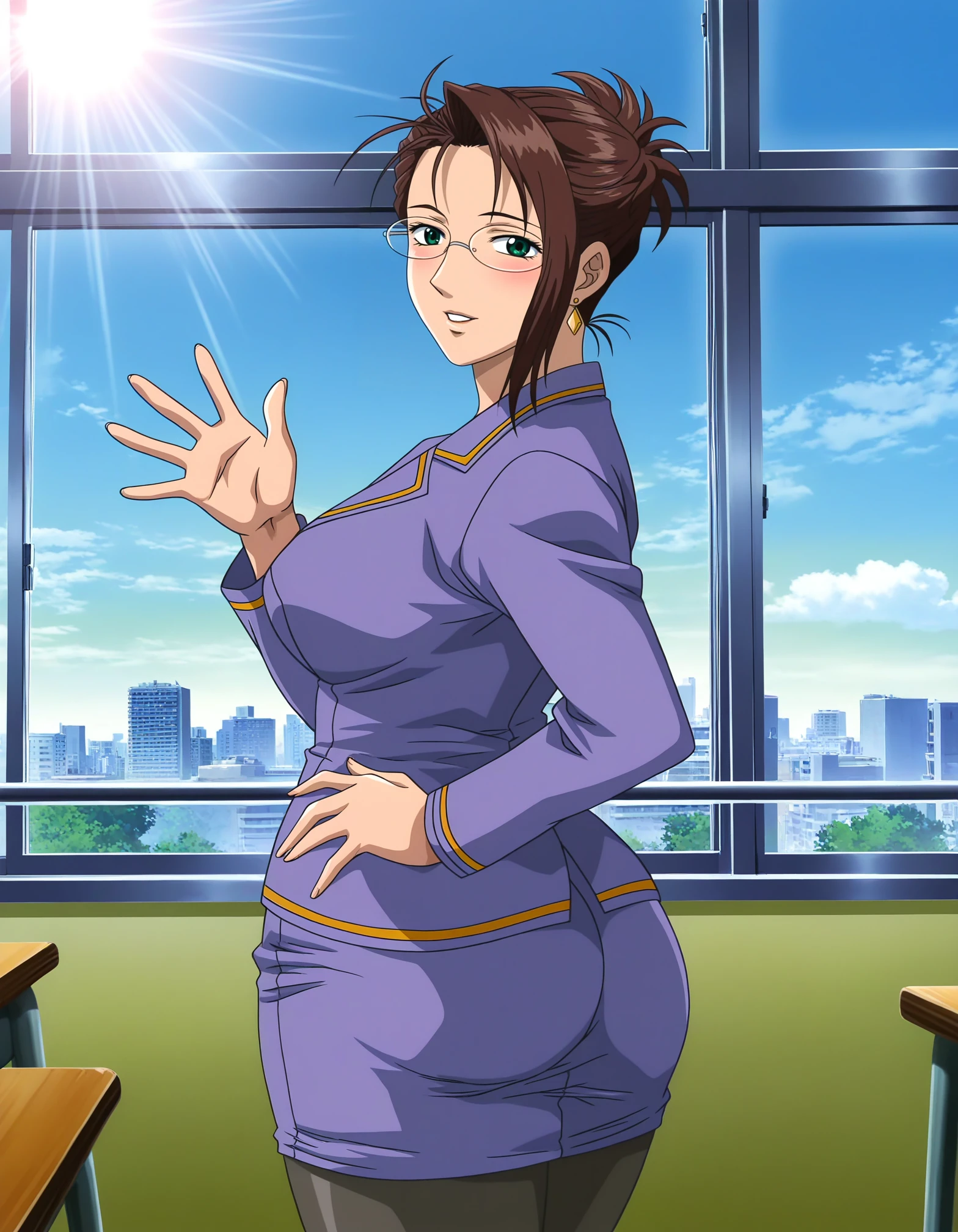 Remi Izumi (Hentai: Inbaku Gakuen / School of Bondage) NoobAi-Xl V-pred / Epsilon Illustrious NoobAI-XL V-PRED