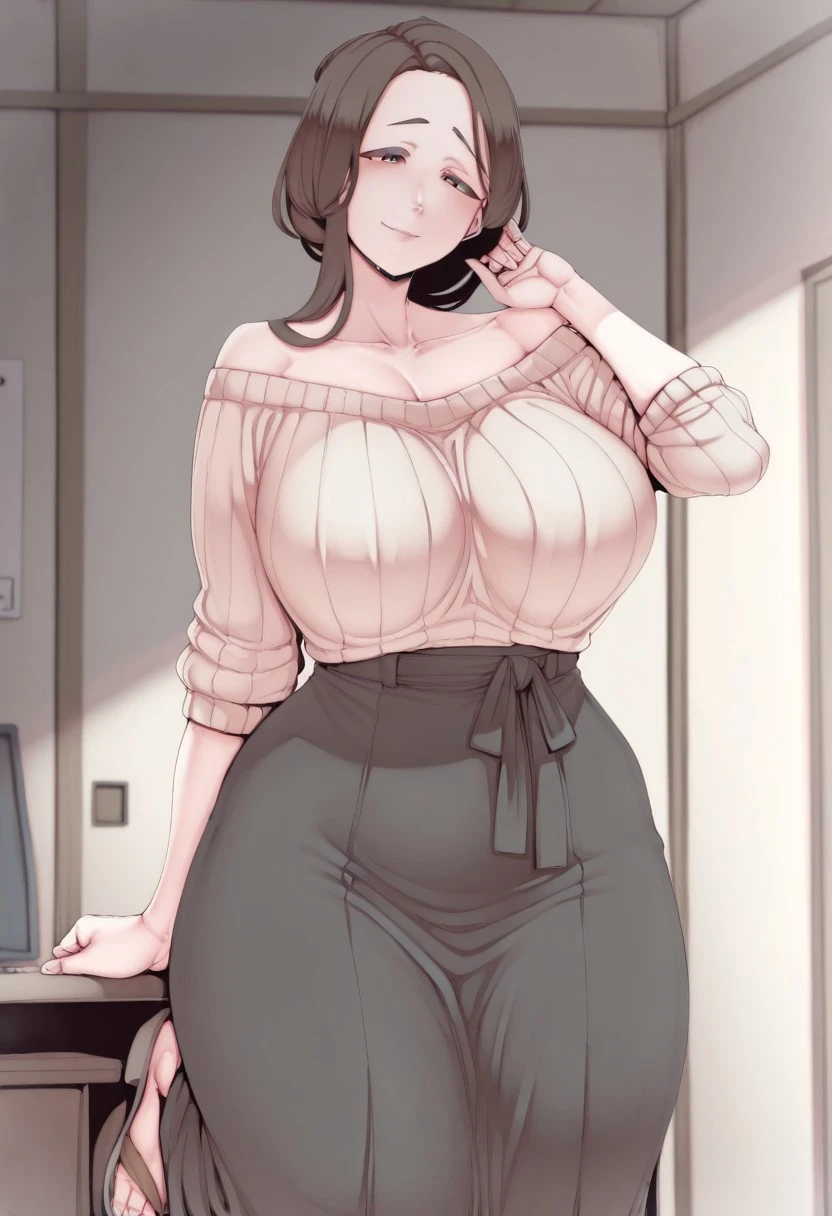 (become familiar with, masterpiece, highest quality, Complex),
cowboy shot, Kyoka Tachibana,
big breasts,
1 girl, alone, At a convenience store,
cute eyes, beautiful face, perfect round butt,
fit and body, female pervert,
The jacket is a cute thin shirt, The cleavage is exposed, Beautiful woman in white shirt and miniskirt, super mini tight skirt, smile,
black high-heels, Thighhighs, black_leg wear,
early teens, alone, pale skin,
blue eyes, ((beautiful mature woman)),
no_bar,
enchanting smile, naughty face, Sweat, vapor, embarrassed, blush, Excited, (spoken heart),
Are standing, Best Sexual Poses, cover the crotch,
(At a convenience store), Near the Ocean shore, (window, Ocean, null, cloud, Day), summer, indoor, perspective, bright lighting, Shelves with lots of products, white wall,