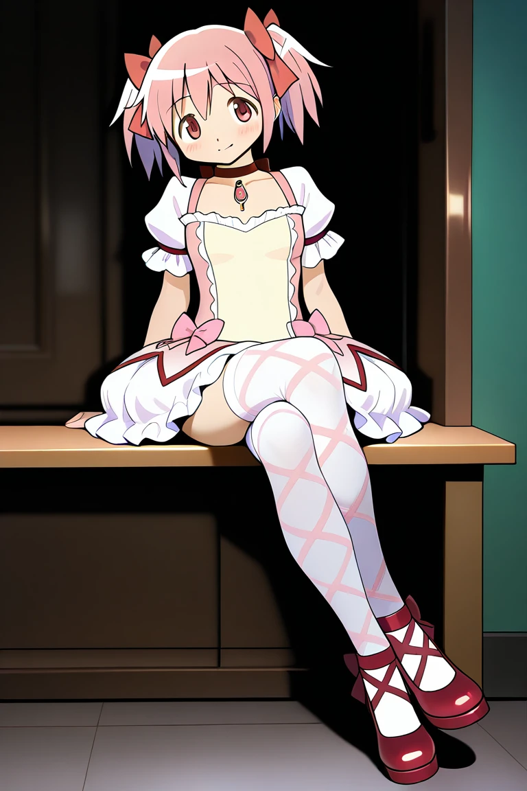 Ribbon pattern thighhighs v2.0