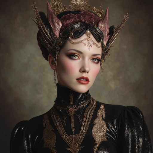 Arcane Decopunk Fantasy, Portrait