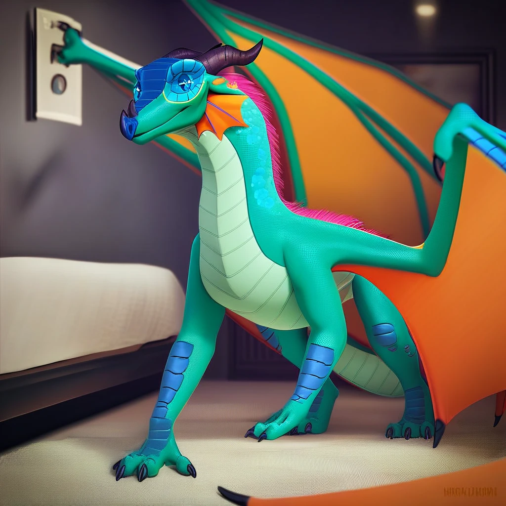 Rainwing (Wings of Fire) [PonyXL] Rainwing V1 (Pony)