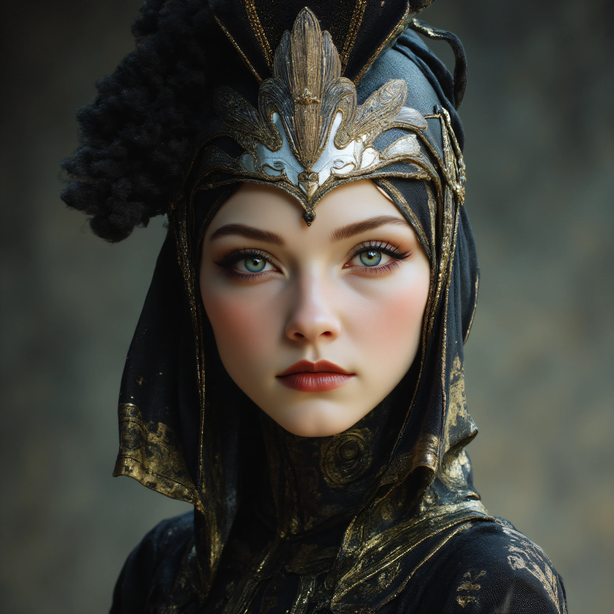 Arcane Decopunk Fantasy, Portrait