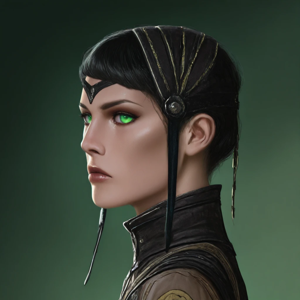 <lora:Arcane_Decopunk_FantasyIllustrious:1> Arcane Decopunk Fantasy, Portrait
