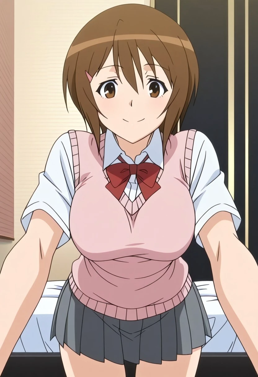 Saori Kiryuu / 桐生沙織 (Joshikousei no Koshitsuki / 女子高生の腰つき) anime style Illustrious