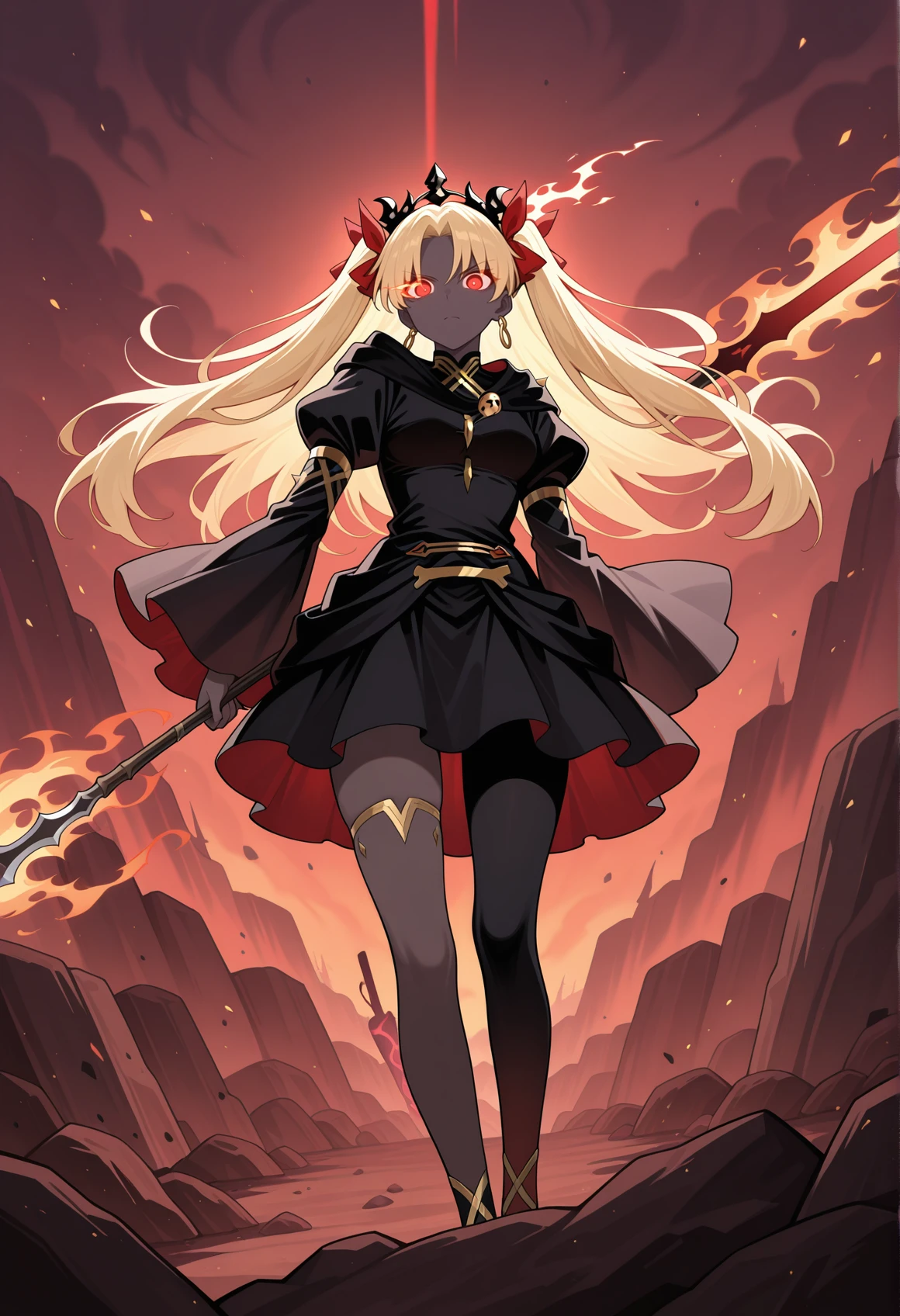 Ereshkigal (Fate Grand Order) XL 5 costumes [Pony + Illustrious]