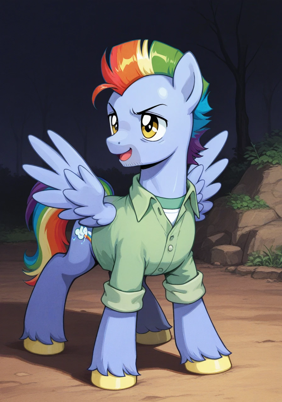 Bow Hothoof (Rainbow Dash's Dad) [Illustrious/PonyXL] V2-Illustrious