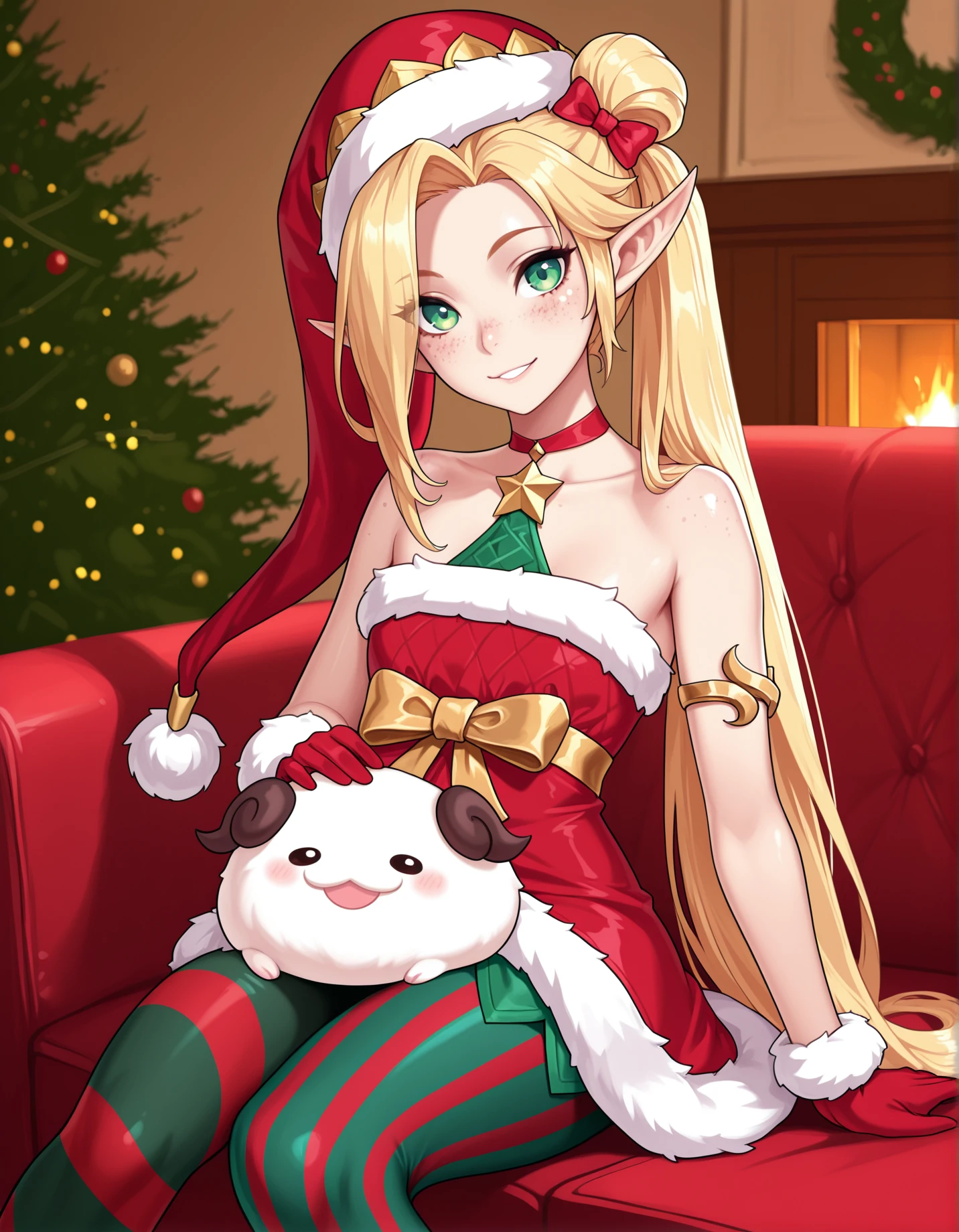 ambitious elf jinx (+poros)| League of Legends v1.0