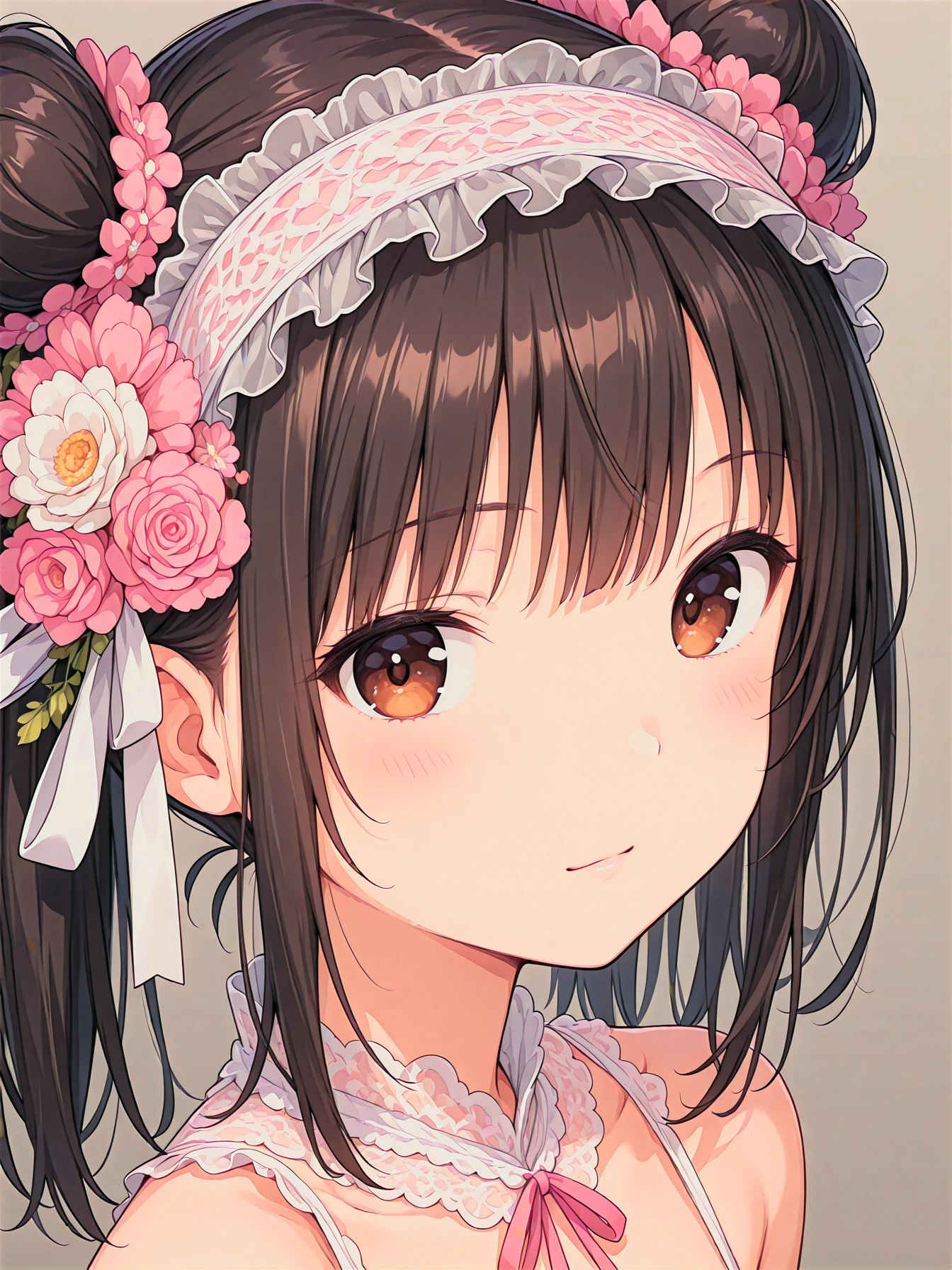 A beautiful girl, portrait
