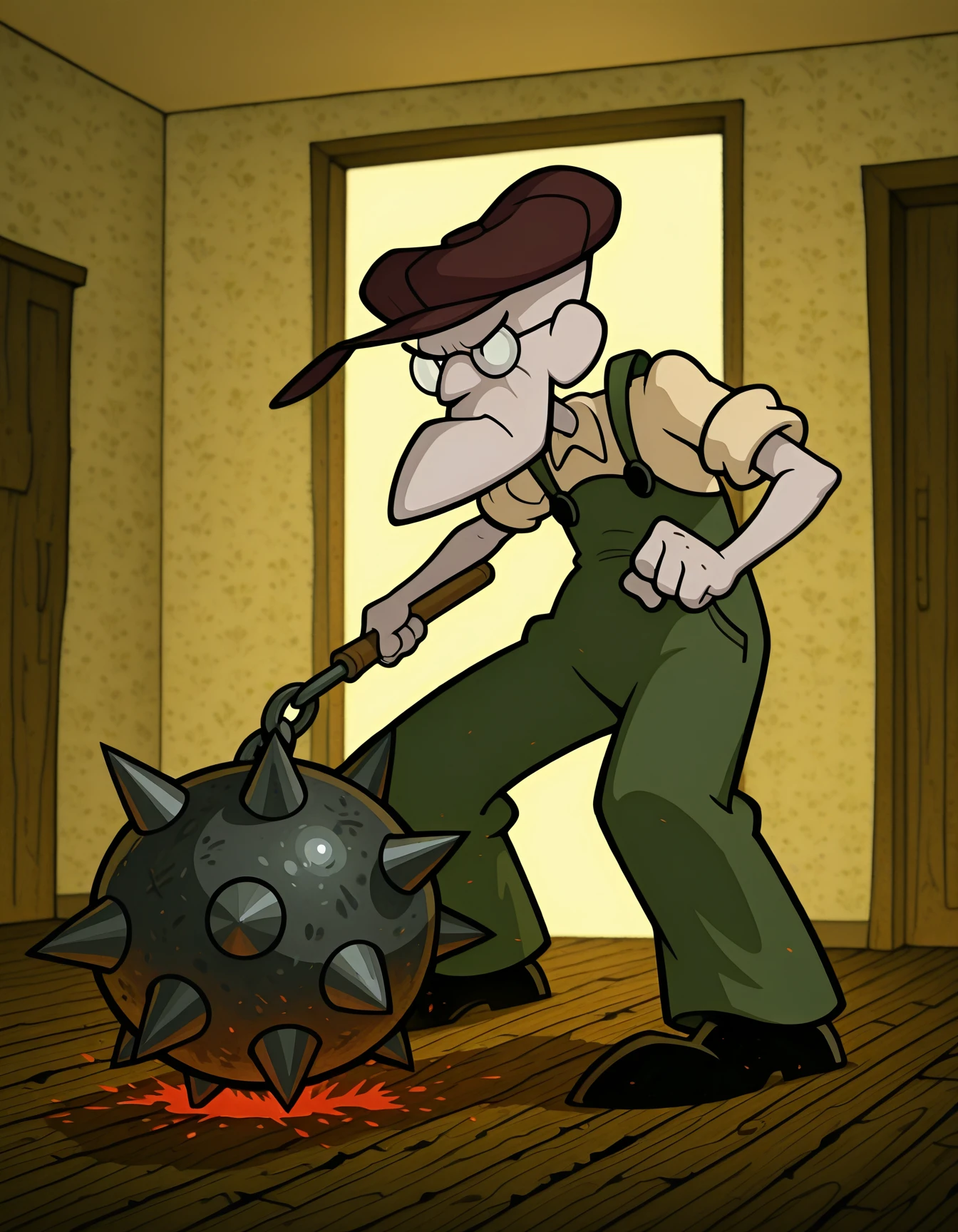 Weapon Spiked Flail - By HailoKnight IL