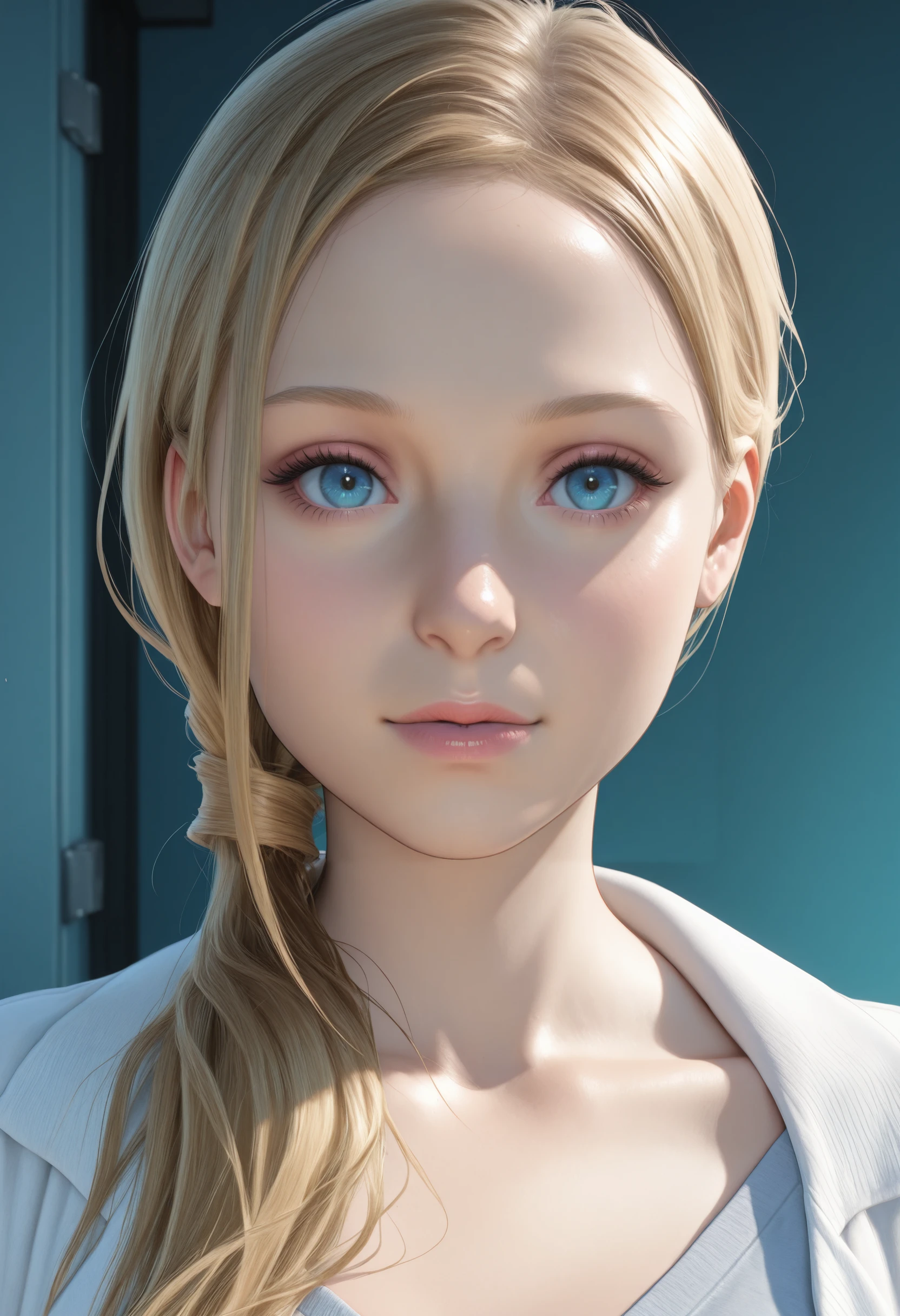 masterpiece, very aesthetic, best quality, absurdres, newest
<lora:ILREAnnette:1.0>
REAnnette, 1girl, blonde hair, blue eyes, long hair, ponytail, hair over shoulder, looking at viewer, portrait