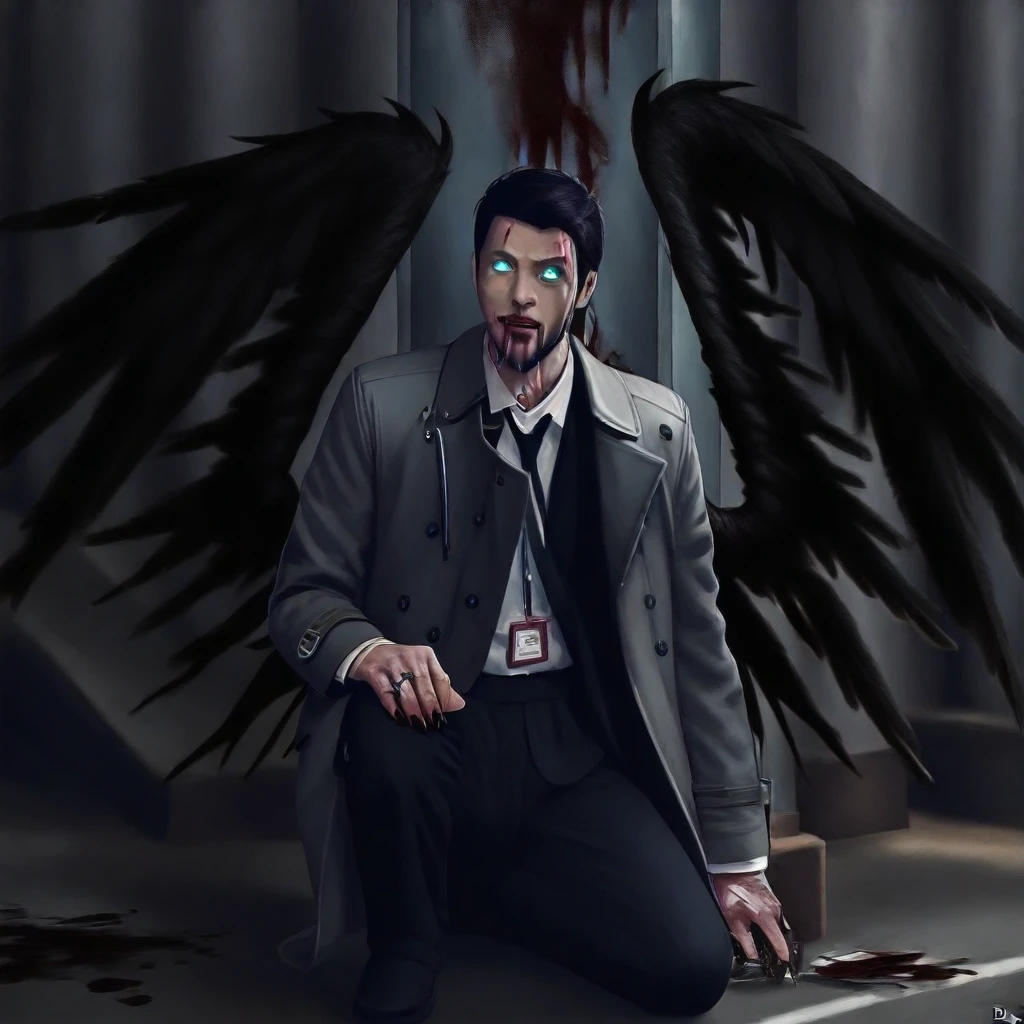 fallen angel dameged wings V1