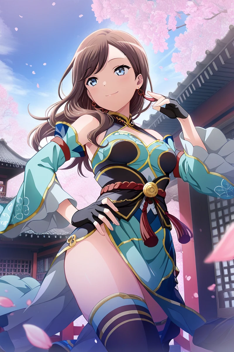 (masterpiece, Highest quality, Highest quality, Official Art, beautifully、aesthetic:1.2),Very detailedな,Intricate details,Great illustrations,Award-winning art,Atmospheric, 
break, 1 beautiful girl, (17-year-old girl), Very detailed, colorful, Best details, break, (Huge breasts: 1. 2), Transparent muscle, Beautiful Skin, Shy skin, 1 beautiful girl, (Brown Hair:1.75), (Cat ear, ponytail, Medium Long Hair: 1. 2), (Bright Blue Eyes, Long eyelashes, isouble eyelids: 1. 2),alone,Glowing Skin, Transparent muscle, Beautiful Skin,(Highest quality face),(Highest qualityの輝く目),(The best smile,:is:1.45),

break , 
onmyoji, Seimei Abe, handsome boy, (hand:1.8), Perfect Fingers,

break,Wakame seaweed,Wakame seaweed,Wakame seaweed,(Cowboy Shot:1.4),

break,(Blurred Background:1.3),(Absurd, High resolution, Super isetail Art),Cel Shading,Clear Color,  Optical Effects, beautiful photo, Bright glow, Mysterious atmosphere,(Close-up of a girl:1.1), Mysterious light particle effect,Manga influence, Beautiful line drawing,