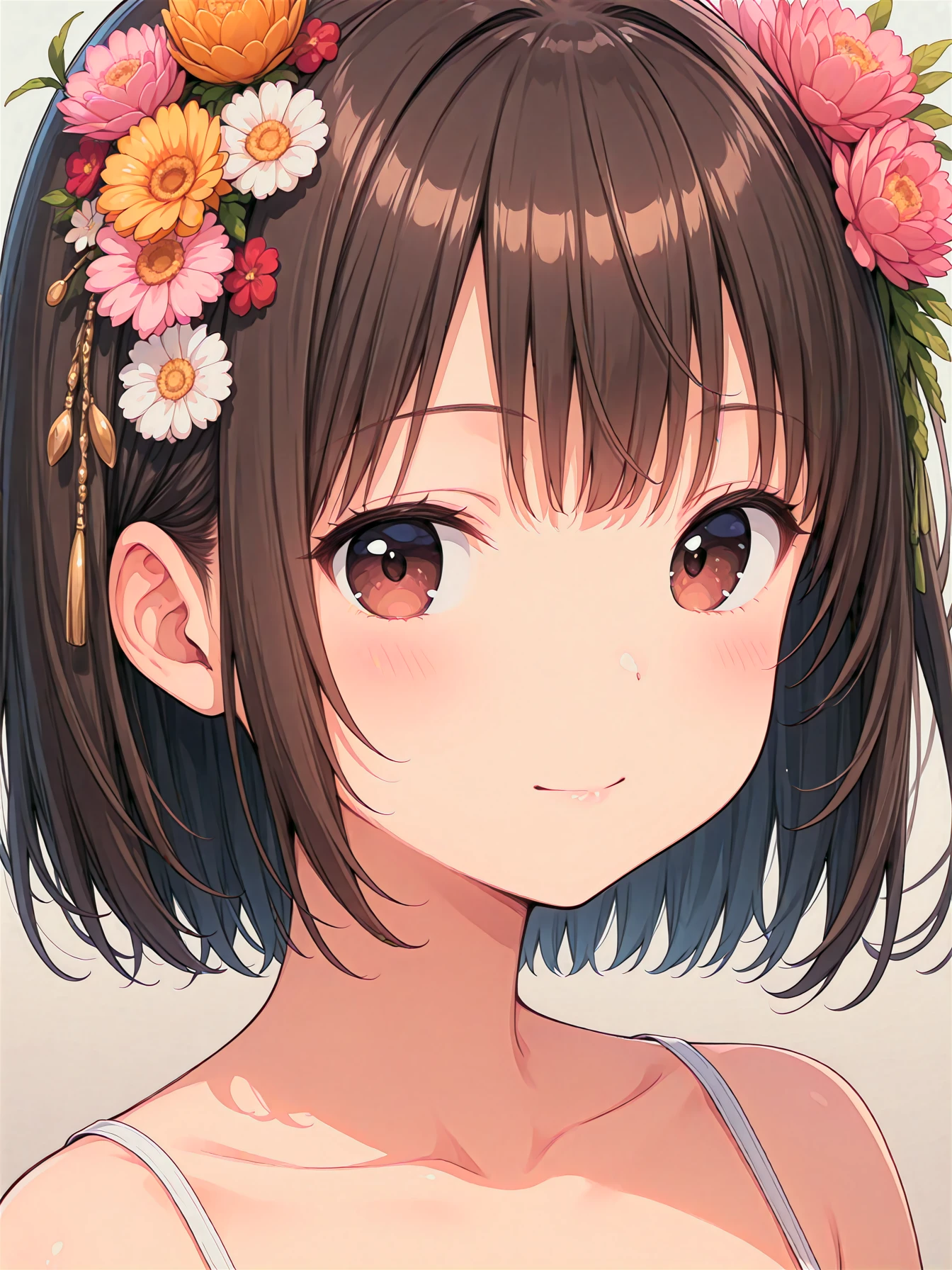 A beautiful girl, portrait