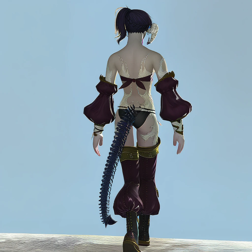 Garlic Bread' (WoL - OC) (au ra FF14) (FFXIV) Garl