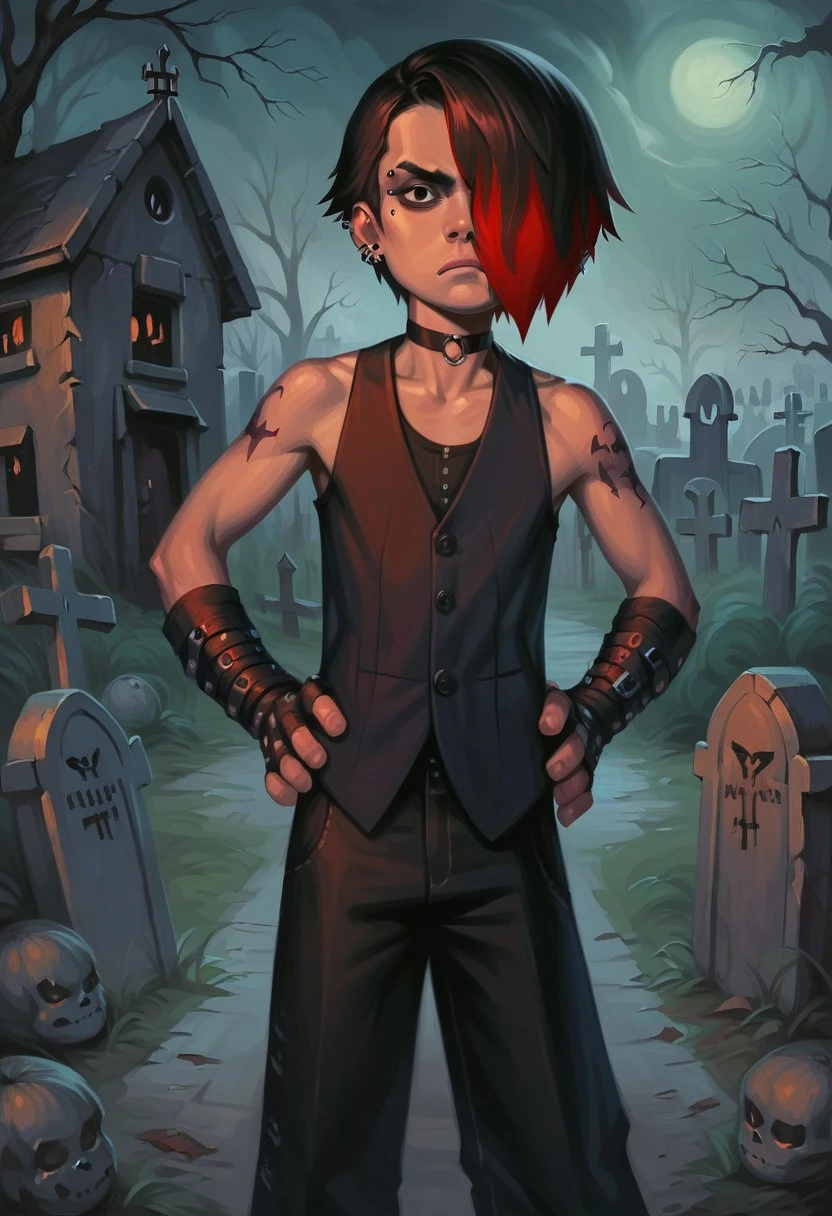 Goth Boy (MySims Kingdom) V1