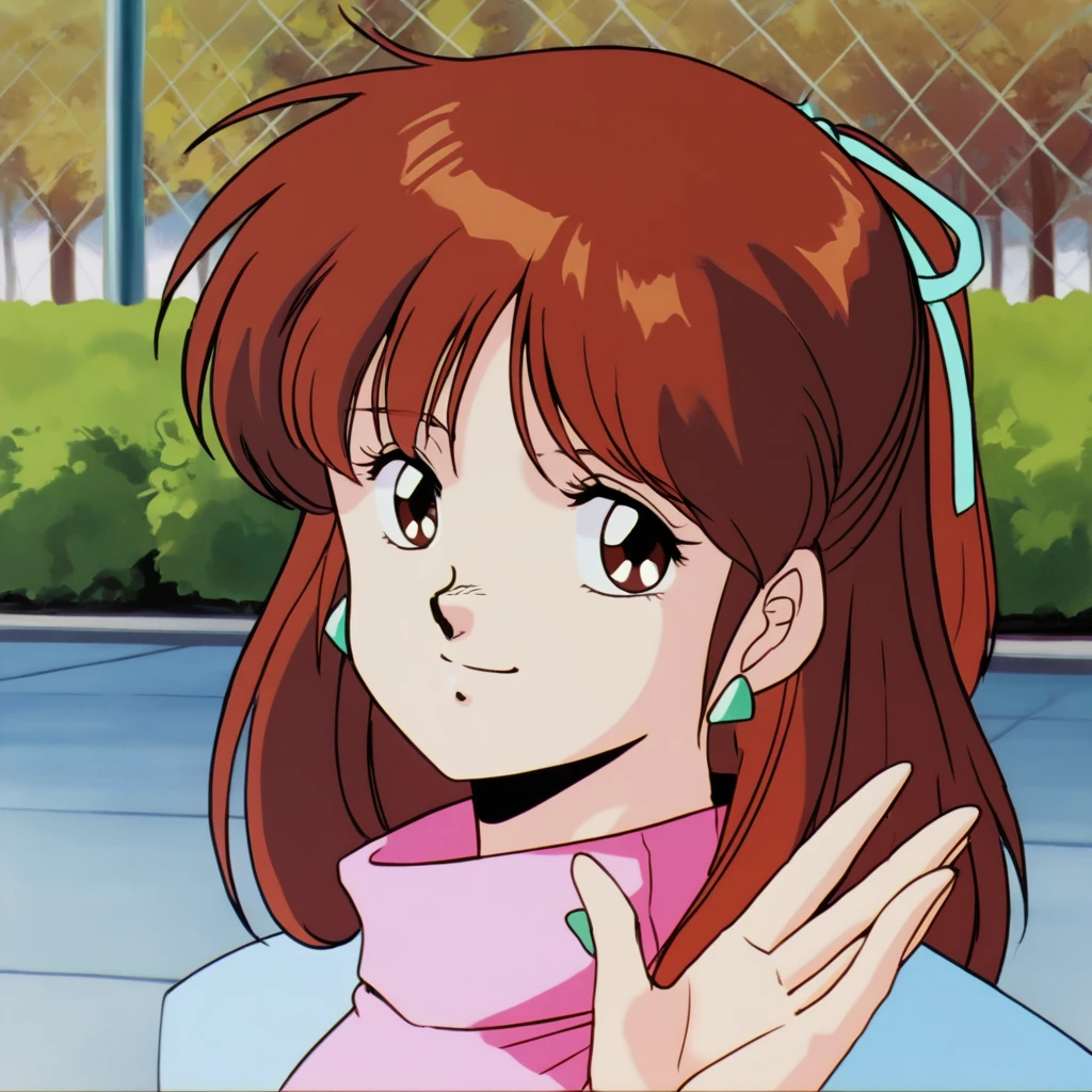 アニス・ファームとヒロピン網(超音戦士ボーグマン,1988)/Anice Farm with a electric shock net(Sonic Soldier Borgman) borganiv1