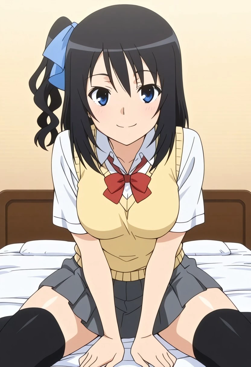 Sawa Kiryuu / 桐生紗和 (Joshikousei no Koshitsuki / 女子高生の腰つき) anime style Illustrious