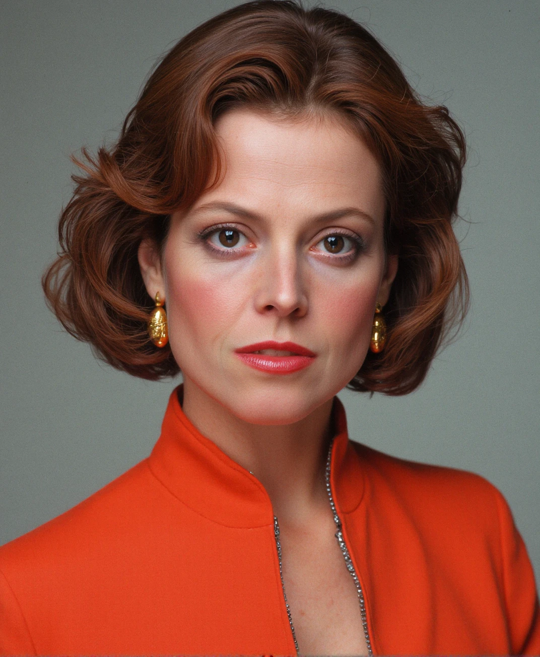 portrait of sks woman by Flora Borsi, style by Flora Borsi, bold, bright colours, (Flora Borsi)