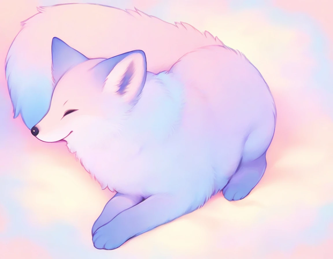cute, adorable, pastel colors, colorful, vibrant, animal focus, fox, solo, feral, no humans,
(masterpiece:1.1), best quality, absurdres