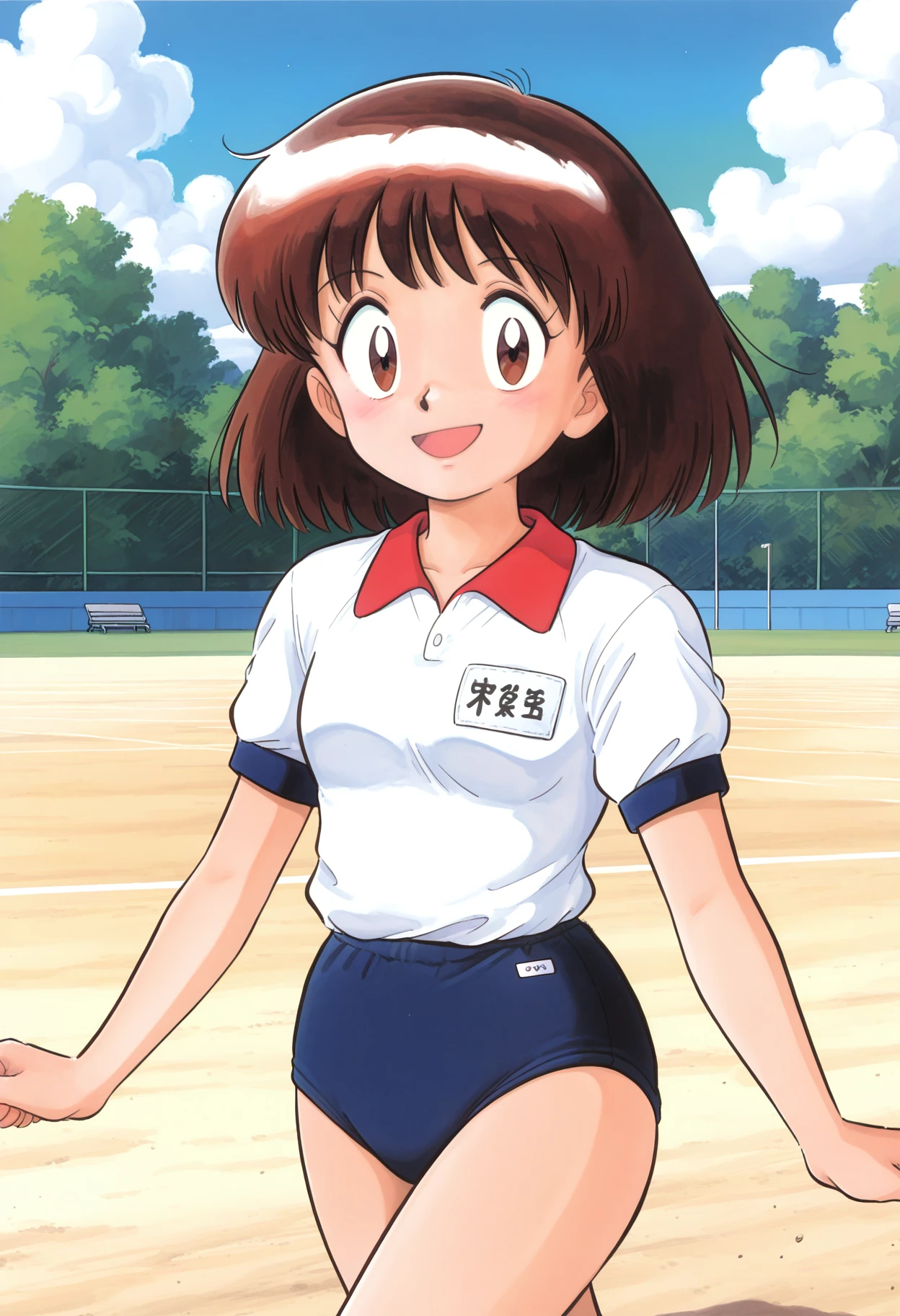 ((((Asakura Minami/Touch/:1.4)))),(((NSFW))),(((pov))),((full body)),((masterpiece)),((highest quality)),((hyper unlimited realistic pussy,large female genital:1.3)),hyper extremely detailed,(thin entire outline),enlightenment,explicit,(((1girl:1.2))),dutch angle,(adult like:1.2),black hair,medium hair on shoulders,((black eyes:1.2)),small nose,perfect body,beautiful body,beautiful character design,perfect eyes,perfect face,(((happy,smile,having fun,vimbrigant,look like fun:1.3))),perspiration,wallpaper,ultra high resolution,8K,photo shoot,beautiful legs,perfect feet,beautiful skin,fair skin,smooth skin,sweat,official style,official art,make a screen cap,((crouching:1.3)),((beautiful large breast,large nipples,large clit,peace sign:1.2)),((wide spread legs,white socks,black shoes:1.3)),((outdoor,private garden,sunshine,bright lighting:1.3)),((((wide split pussy,labia minora,urethral hole,biggest clitoris:1.3)))),(((spread vagina with her hands:1.3))),((((super ultra hyper ultimate realistic vagina:1.3)))),((((super ultra hyper ultimate realistic anus:1.3)))),((wide opens showing inside vagina)),((((small turd:1.3)))),