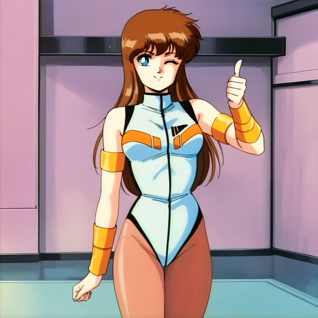 ミア・アリスとヒロピンパンスト(破邪大星ダンガイオー,1987)/Mia Alice with torn pantyhose(Hyper Combat Unit Dangaioh) dangmiav1