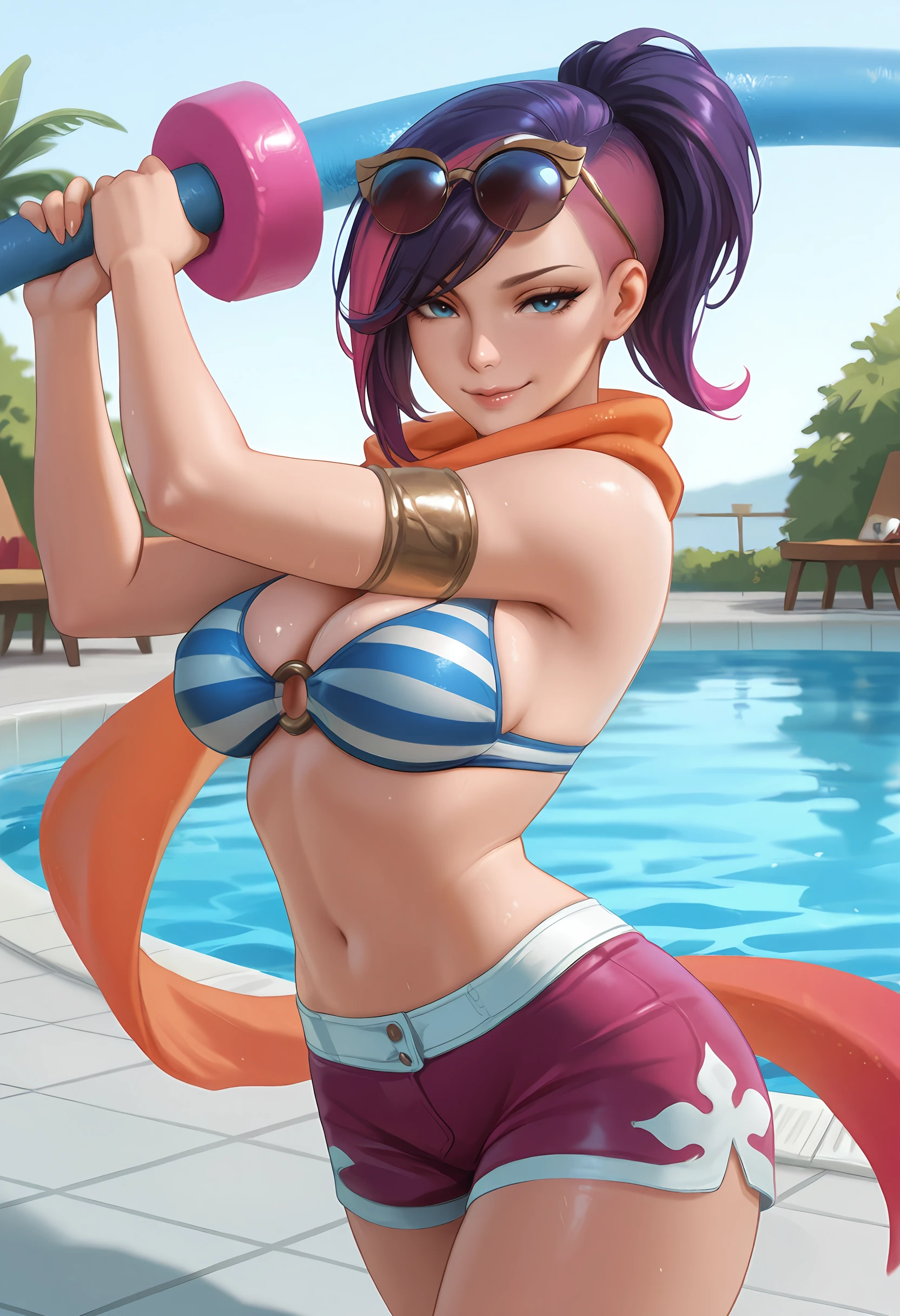 Pool Party Fiora / League of Legends Illustrious