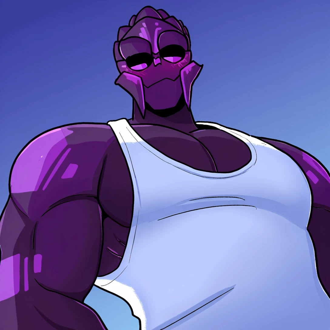 1 boy, furry, violet skin, Beerus From Dragon Ball Super, bedroom, fat ass, wide hips, curvy, slightly chubby, femboy, tall, full body, voluptuos, masterpiece, ultra high quality, detailed hands, detailed body, bulge, thong, detailed face, naked chest