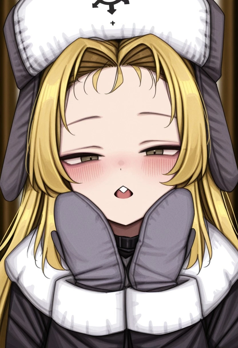 (Aoi Inuyama), (NSFW), thick eyebrows, long hair, fangs, skin fangs, light yellow hair), (green eyes), (side ponytail), (hair ornament), (hair bobble), (top quality) ,(dog ears),(brown dog ears),(floppy ears),(Wonder Puppy Cosplay),(fur choker), (Fluffy fur fuzzy crop tube top),(fur fuzzy crop tube top),(black fuzzy crop tube top),,( paw gloves),(brown gloves),(brown cuffs),(fluffy cufflinks),(fur leg warmers),(brown leg warmers),(dog tail),(brown tail),(bushy tail)
(blush), (ahegao), (climax), (futanari), (erect penis), (ejaculation), (sperm that flew all over the body), (watery eyes), (tongue out), (dark sperm),
(facial), (drooling), (complete nudity), (crab crotch)