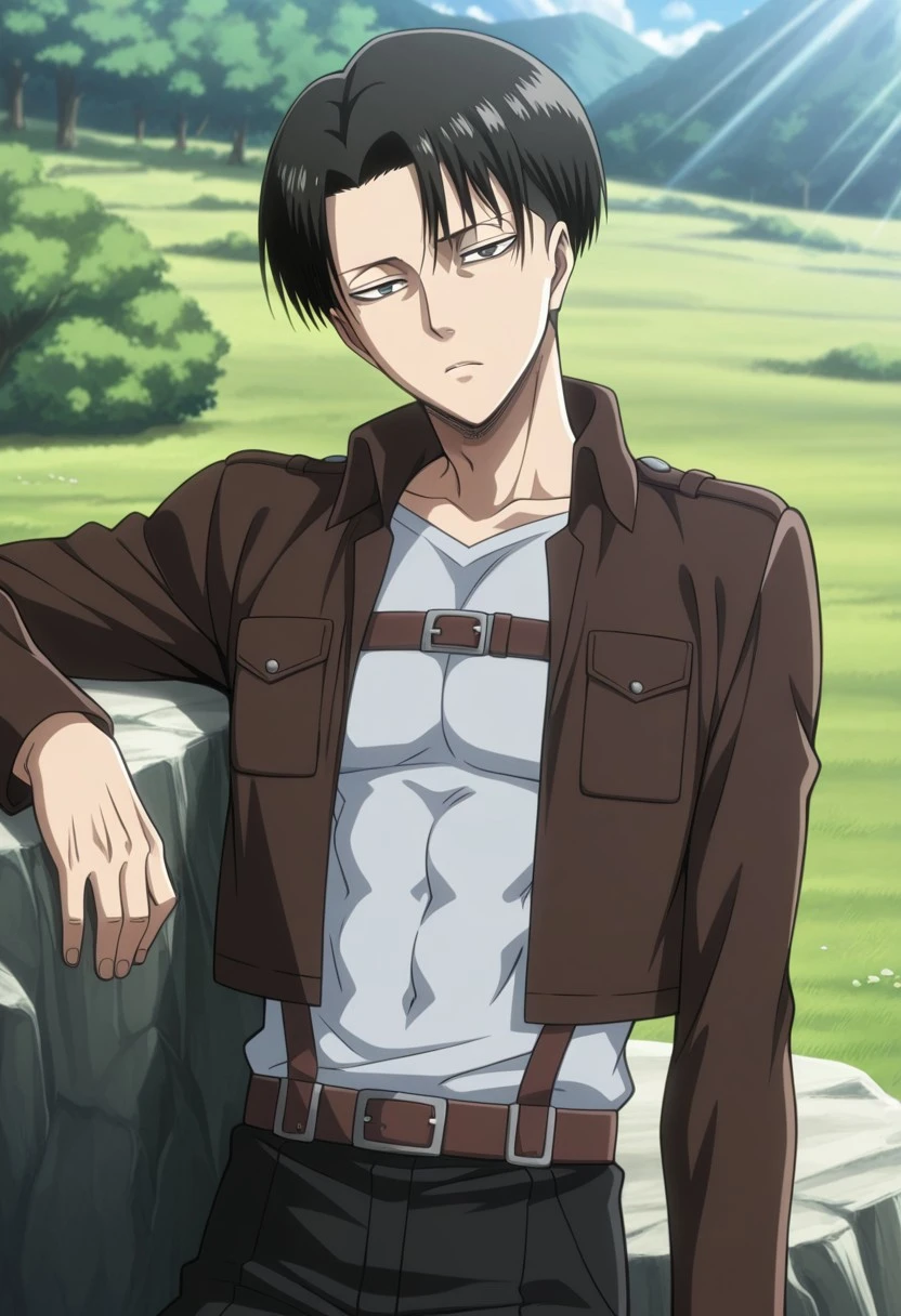 Levi Ackerman - Attack on Titan (Shingeki no Kyojin) Illustrious