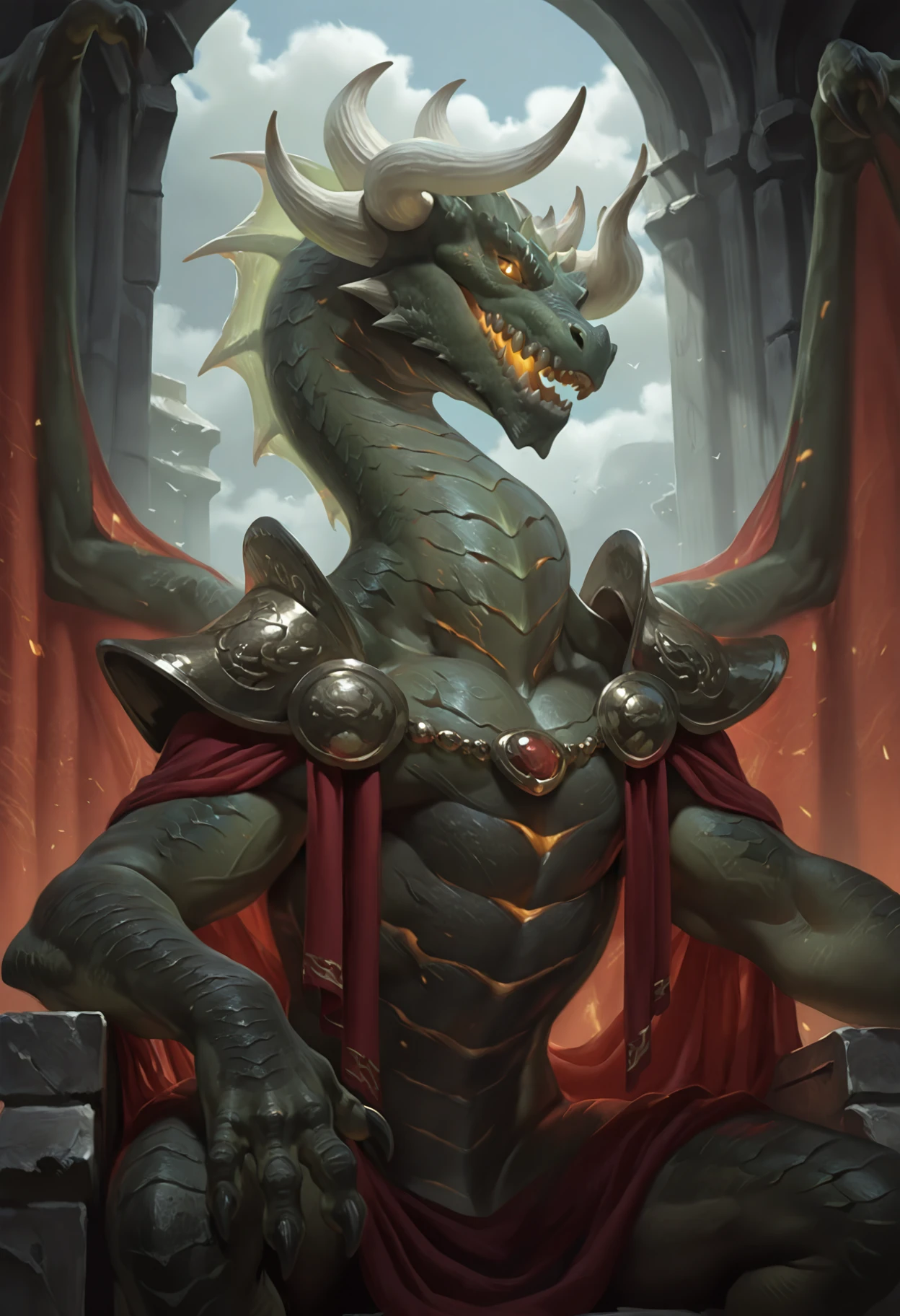 Korvold, Fae-Cursed King (Magic the Gathering) V1 Illustrious