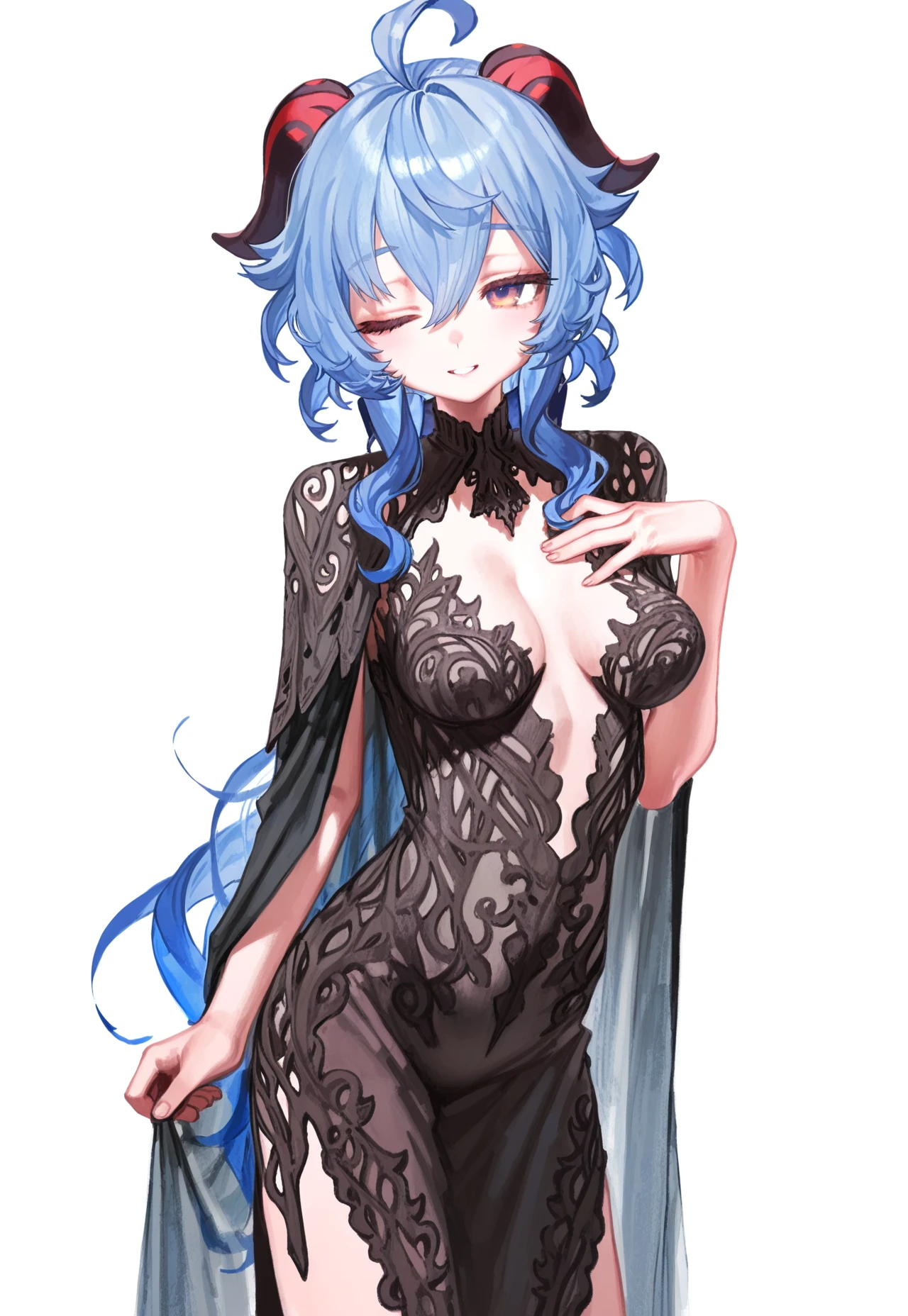 Chronopattern dress
