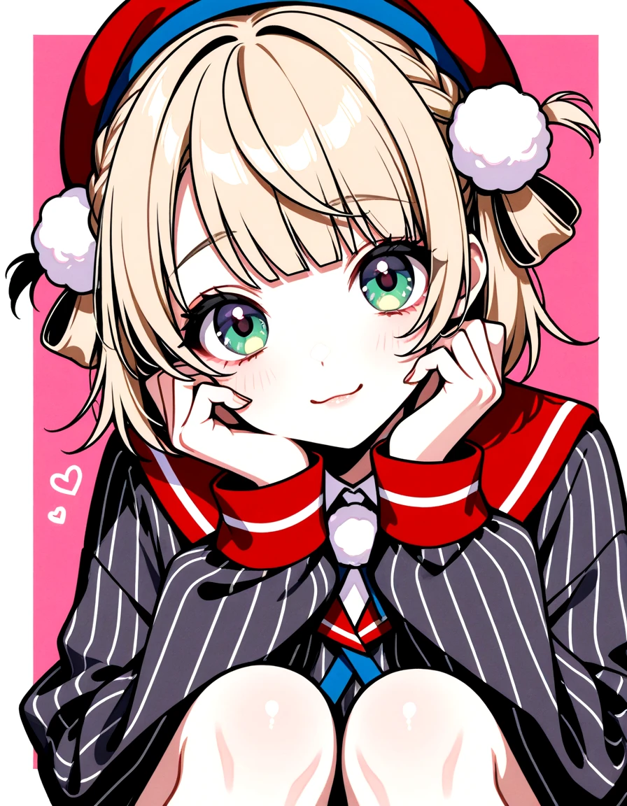 Ulzzang, 1girl, solo, aegyo sal, shigure ui \(vtuber\), 
kawaii theme
BREAK
high contrast, masterpiece, best quality, amazing quality, very aesthetic, high resolution, ultra-detailed, absurdres,
<lora:dmd2_sdxl_4step_lora:1>,