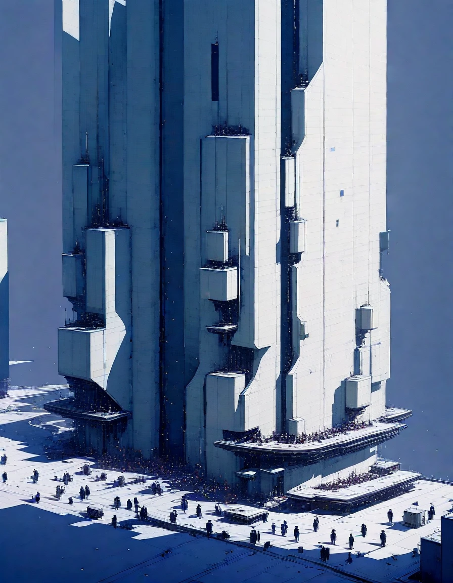 masterpiece, best_quality, very_aesthetic, highres, absurdres,very_aesthetic, ultra detailed,
<lora:negXL:0.5> <lora:scifi_super_structure_IL_MIX:1>
scifi, sf, scenery, science fiction, scifi_super_structure,urban street,business)
blue sky, cloudy sky, skyline, skyscraper,