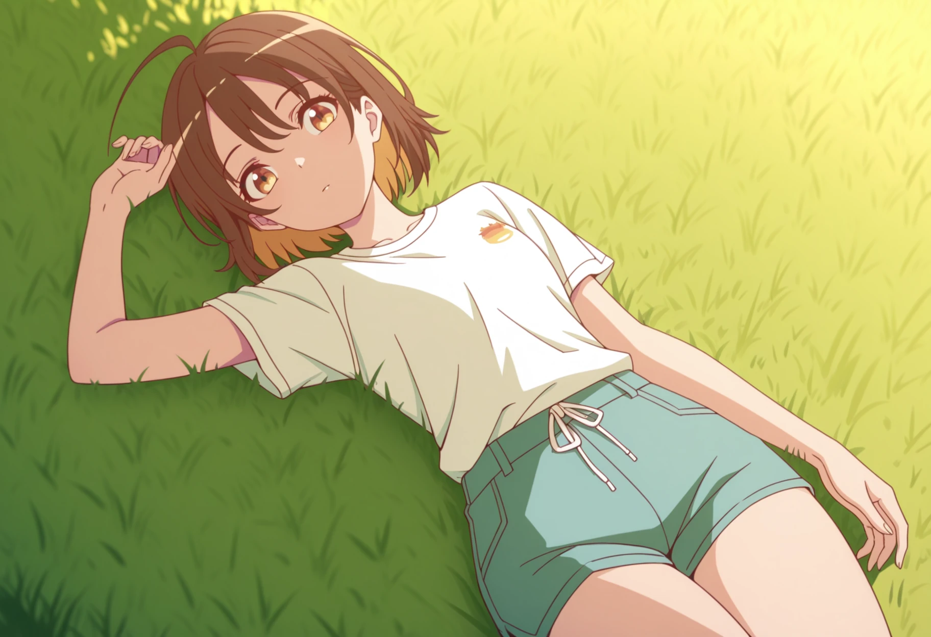 masterpiece, Highest quality,Multiple Girls, Three Girls, Backpack, bag, Black Hair, Have, hair ornaments, ponytail, Hair Clip, Iris, bandana, Striped, smile, short hair, Shorts, Long Hair, skirt, denim, View your viewers, hug, shirt、,Spread your legs,orgasm,blush, Sweat,White panties、Squat、Look at this、skirt、、Attacked by tentacles、Tentacles wrap around my legs、Tentacles in the crotch、Captured by tentacles、cry、shout、??????? face、skirtの中の触手、Do not run away、Lying down、Torn clothes、skirtの下からスパッツが見えます、Spread your legs、Disheveled clothing、skirtをめくっる