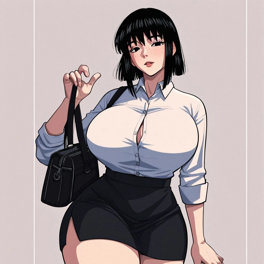 masterpiece:1.2, (Highest quality), (live-action, Intricate details, Depth of written boundary), Very detailed, ((Huge breasts:1.3, Erect nipples:1.1, Chubby)), (Skin dents), sexy, , Brown knitted sweater,Jeans pants, Round glasses,Black Hair,Short Hair