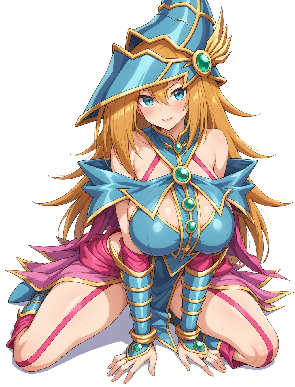 <lora:magicians_valkyria_XL_illustrious-noob_v1:1> 1girl,magicians valkyria,kneeling,, best quality, masterpiece, high quality, highres, absurdres ,<lora:NoobV065sHyperDmd:1>