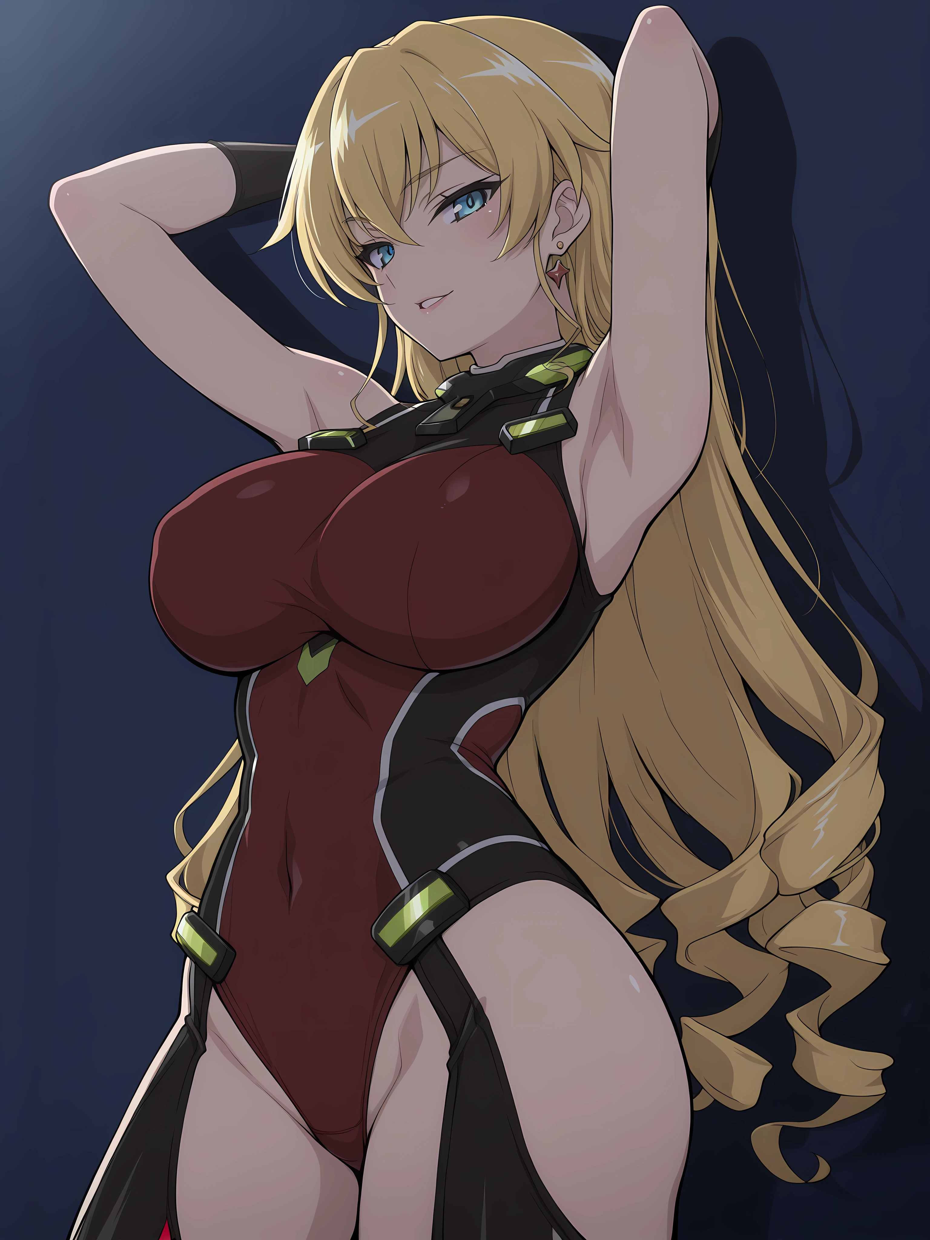 1 girl,Browsing Caution,(((Large Machine-Made Choker))), high,Huge breasts, clavicle,Absurd, brainwashing,Hollow Eyes, ((Expressionless,Emotional erasure)),whole body像,((stand up, Standing still)), (highest quality、4K、8k、High resolution、Must have:1.2)、Very detailed、(reality、It is realistic.、Realistic:1.37)、Ticker、Hyper HD、Studio Lighting、Ultra High Definition Paint、Sharp focus、Physically Based Rendering、Extreme Detail、Professional specifications、Vibrancy and color、Blurred、Sports portrait、landscape、Horror Style、Anime Big Tits、SF、photograph、Concept Artist、Five Fingers, Perfect body, {{{masterpiece}}}, {{{highest quality}}}, {{Very detailed}}, {shape}, {{Very delicate and beautiful}},Improved cost performance、All Roles、Canon 5D MK4でphotograph、photograph, whole body、White background、Expressionless、straight eyebrows、Expressionless、straight eyebrows、Expressionless、Hypnosis App、Stand still、@_@、Expressionless、brainwashing、Hypnosis、Lower your arms、Lower your arms、Lower your arms、Chin lift、Chin lift、Chin lift、Drooling、Drooling、Drooling、Night Classroom、Black rubber suit、constricted pupils、Thighs、salute、Blonde、Golden Hair