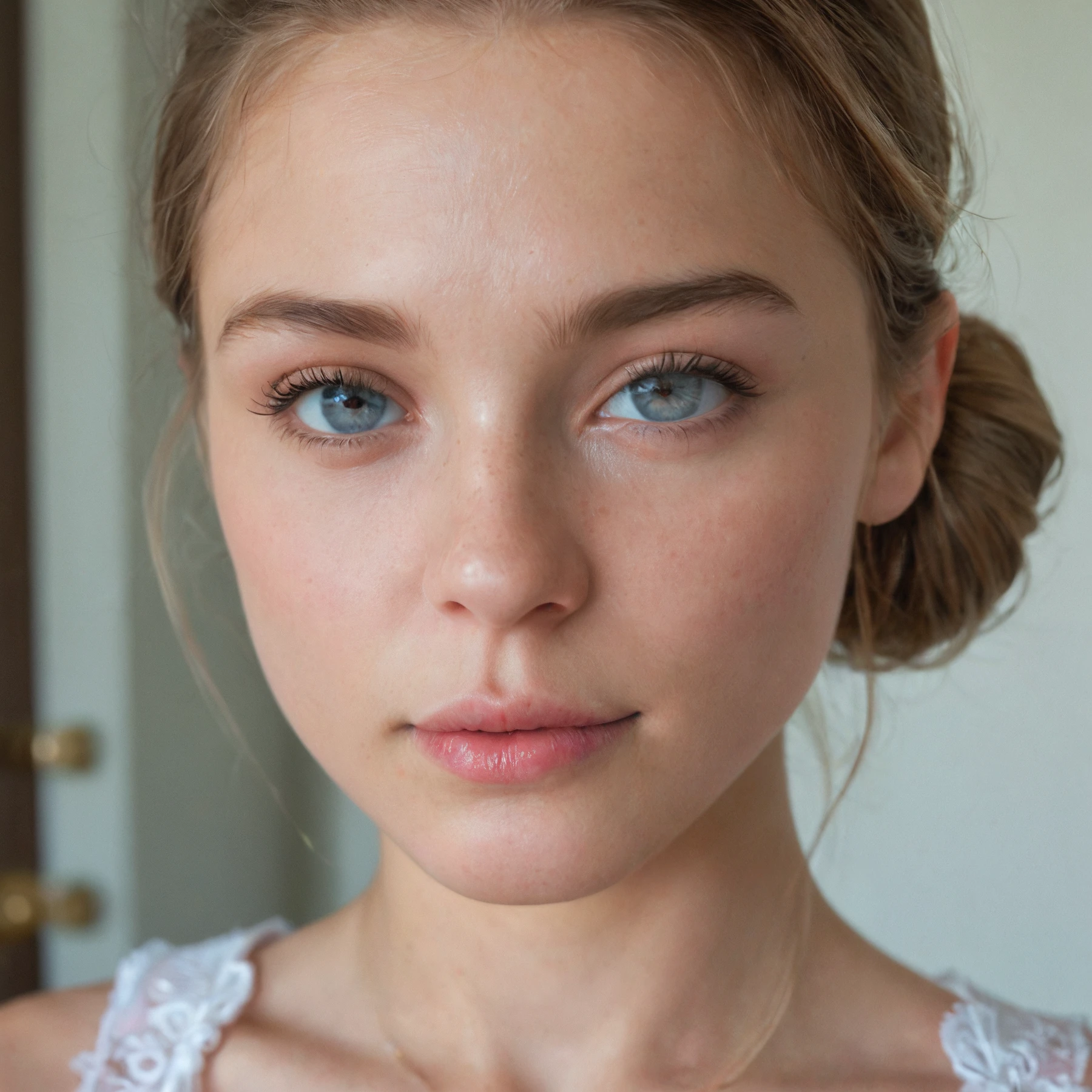 score_9, score_8_up, high quality, highly detailed, realistic, masterpiece, 1girl, 19yo, skinny, dress, close-up, younful face, detailed eyes,